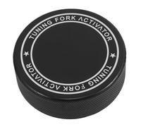 Activador de Diapasón Negro de Goma para Máxima Vibración | Agarre Sencillo, Uso para Equipo y Horquilla, Accesorio de Terapia de Sonido