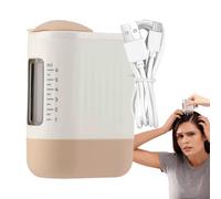 Activador de folículos, máquina de cabelludo para mujeres, masajeador eléctrico del cabelludo, aplicador eléctrico de aceite para el cabello, peine vibrador resistente al agua con luz roja