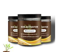 Activador de Suelo, Fertilizante profesional de Harina de Huesos, Activador del Suelo para Todas las Plantas de Interior, Potenciador de Nutrientes del Suelo para el Crecimiento de Plantas (3PC)