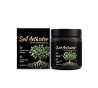 Activador de Suelo para Plantas - Acondicionador con Nutrientes | Fertilizante para Huerto y Jardín | Favorece Crecimiento Raíces y Absorción Nutrientes para Céspedes Parterres Balcones Terrazas Granj