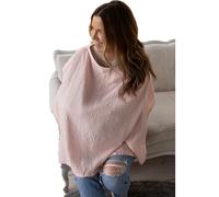 Active Baby Cubierta de lactancia para mujeres que amamantan con ajuste ajustable, algodón de muselina transpirable, protege la privacidad, accesorios de maternidad para madres y bebés, cochecito