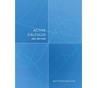 Active Calculus: Single Variable