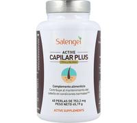 Salengei Active Capilar Plus - Suplemento para el cabello con Vitamina D, Zinc y Selenio, 60 perlas
