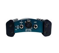 Active DI Box 1/4 pulgadas y entradas XLR con almohadilla de 0/20/40 dB, alimentación Phantom o 9 V, salida equilibrada de transformador, inyección directa de teclado de guitarra y bajo, aleación de