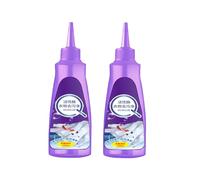 Active Enzyme Laundry Stain Remover Botella Púrpura, Active Enzyme Stain Remover, Graceful Stain Remover, Garment Stubborn Stain Cleaner Oil Remover for White Clothes (2PCS)