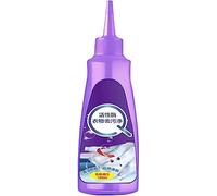 Active Enzyme - Quitamanchas de ropa, limpiador de manchas persistente, removedor de aceite, limpiador rápido de ropa para la mayoría de los tipos de ropa (morado)