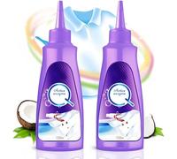 Active Enzyme Stain Remover for Clothes, Laundry Stain Remover Garment Stubborn, Biological Enzyme Laundry for Oil, Blood, Ink, Elbow Grease and Emergency Situations (Purple 2)