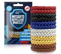 Active Era Pulsera Antimosquitos Pack 12, Brazalete Repelente Mosquitos e Insectos Adultos y Niños (3+), Sin DEET, Resistente al Agua, +250H/10D de Protección Repelente Mosquitos - Moderno
