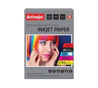 Active jet ap6 260 gr100 bly resina a6 100szt 260 g papel para impreso