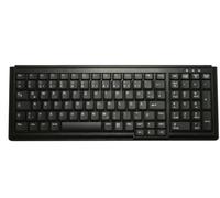 Active Key AK-7000 Teclado USB alemán, QWERTZ, Windows® Negro