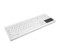 Active Key S0227242 Teclado Lavable Desinfectable, Ak-C7412, Blanco