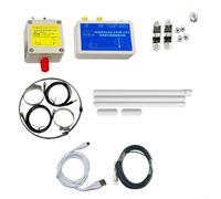 Active Loop Antena K-180WLA 0.1-180MHz para AM SW para radio FM VHF, receptor de bajo ruido con carga USB, antena portátil de 55 cm para interiores y exteriores