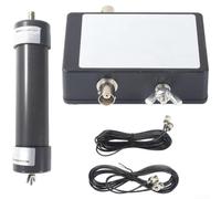 Active Loop para antena 10 kHz-30 MHz receptor de onda corta mini látigo para radio jamón HF SW FM amplificador de señal interior portátil negro (juego completo)