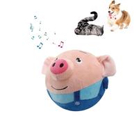 Active Moving Pet Plush Toy, 2024 Upgraded Active Moving Pet Plush Interactive Dog Toys, Washable Cartoon Pig Plush Sound Electronic Dog Toy, Shake Bounce Boredom Talking Toys for Dog Cats Pets (#7)