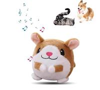 Active Moving Pet Plush Toy, 2024 Upgraded Active Moving Pet Plush Interactive Dog Toys, Washable Cartoon Pig Plush Sound Electronic Dog Toy, Shake Bounce Boredom Talking Toys for Dog Cats Pets (#4)
