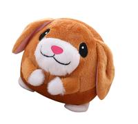 Active Moving Pet Plush Toy,Interactive Dog Toys,Talking Moving Dog Toy,Washable Pig Sound Bouncing Dog Toy,Jumping Bunny Plush Toy,Dog Squeaky Ball Dancing Dog Ball Bouncing Toy for Dog Cat Pets