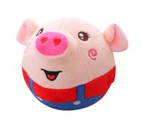 Active Moving Pet Plush Toy,Interactive Dog Toys,Talking Moving Dog Toy,Washable Pig Sound Bouncing Dog Toy,Jumping Bunny Plush Toy,Dog Squeaky Ball Dancing Dog Ball Bouncing Toy for Dog Cat Pets
