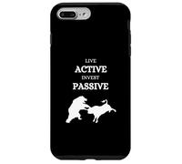 Active Pasive Bull vs Bear Stock Exchange Stock Market ETF Carcasa para iPhone 7 Plus/8 Plus