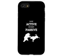 Active Pasive Bull vs Bear Stock Exchange Stock Market ETF Carcasa para iPhone SE (2020) / 7/8