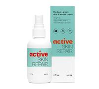 Active Skin Repair Spray - Ungüento curativo natural y no tóxico y spray antiséptico para cortes menores, rasguños, erupciones, quemaduras solares y otras irritaciones de la piel (3 onzas)