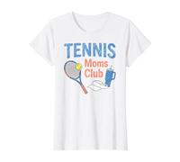 Active Tennis Moms Club Raqueta Raqueta Ball Visor Tumbler Fan Camiseta gráfica económica
