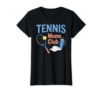 Active Tennis Moms Club Raqueta Raqueta Ball Visor Tumbler Fan Camiseta gráfica económica
