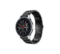 (Active2 40 mm o 44 mm - Negro) Correa de metal de 22 mm para Samsung Galaxy Watch 3 Huawei Gt2/amazfit