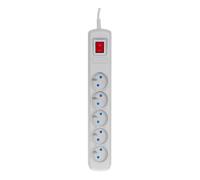 Activejet acp-5gn 5m sz base múltiple 5 salidas ac interior gris