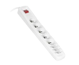 Activejet apn-8g/3m-gr base múltiple 8 salidas ac interior gris