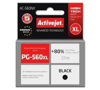 ActiveJet Cartucho de tinta compatible AC-560NX Negro para Brother - Sustituye a Canon PG-560XL