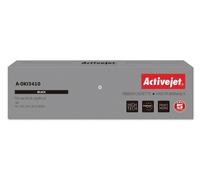 Activejet cinta a-oki3410 (repuesto oki 9002308; supreme; negro)