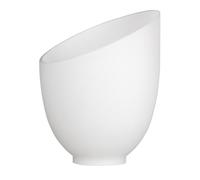 Activejet Pantalla de Lámpara Nikita Blanco Vidrio 26 x 12 x 12,5 cm