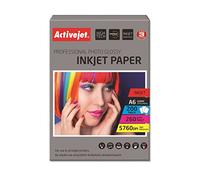 Papel Fotográfico AP6-260GR200 A6 Brillo 200 Hojas - ACTIVEJET