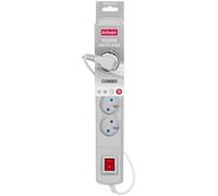 Activejet - regleta con cable acj combo 5g / 1.5m/bezp. aut/s