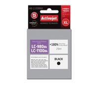 Activejet tinta ab-1100bnx (reemplazo de brother lc1100bk/980bk; supre