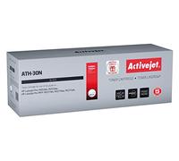 Activejet Tóner Ath-30N para Impresora HP, Repuesto para Impresora HP 30A Cf230A, Supreme, 1600 páginas, Color Negro.