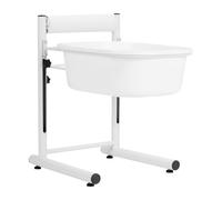 Activeshop Bañera de pie para pedicura, color blanco