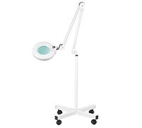 Activeshop Lámpara de aumento S4, lámpara de trabajo, lámpara de cosmética + soporte para salón de belleza, peluquería, estudios de tatuaje, blanco