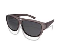 ActiveSol El Aviador - Gafas de Sol Aviador Categoría 4 Extra Oscuro | Polarizadas | UV400 | Sobre Gafas para Usuarios | Unisex | Gris