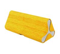 ActiveSol Estuche para gafas "Shadow Box" | Estuche rígido para gafas y gafas de sol | diferentes tamaños para niños y adultos | Material suave | Colores: amarillo, gris y negro, amarillo, L