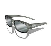 ActiveSol Gafas de sol Minos para hombre, protección UV400, polarizadas, Gris | Espejo Blanco, talla única