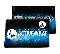 ActiveWrap Hot/Cold Reusable Compress Therapy Large Replacement Ice Packs (2) 7x10 BAW004 by ActiveWrap