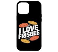 Actividad al Aire Libre Divertida I Love Frisbee Carcasa para iPhone 12 Pro MAX