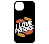 Actividad al Aire Libre Divertida I Love Frisbee Carcasa para iPhone 14 Plus