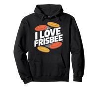 Actividad al Aire Libre Divertida I Love Frisbee Sudadera con Capucha