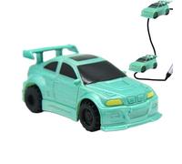 Actividad artística Creativa,Coche de Seguimiento óptico - Estimulación del razonamiento Espacial, | Kit de Coche para rastrear, vehículo Innovador, Funcionamiento Seguro con batería, Juegos de