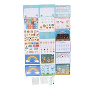 Actividad Binder Book Calm Book, Actividad de Actividades para Niños de Aprendizaje Desarrollar Habilidades para Niños para Viajar