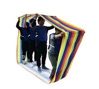 Actividad de aprendizaje con alfombra para correr, Tapete for correr for juegos de trabajo en equipo, tapete rodante de tela Oxford multijugador de 4 a 20 m, equipo de juego for actividades al aire li