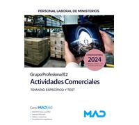 Actividades Comerciales (Grupo Profesional E2). Personal laboral de Ministerios. Temario específico y test