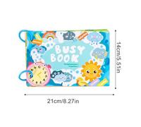 Actividades De Aprendizaje para Niños Pequeños,Cuaderno Educativo Interactivo | Libro De Aprendizaje Sensorial para Bebés,para Niños Y Niñas Cumpleaños Navidad Escuelas Jardín De Infancia